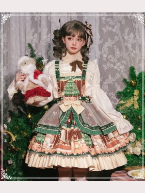 Christmas Story Sweet Lolita Outfit by YingLuoFu (SF80)